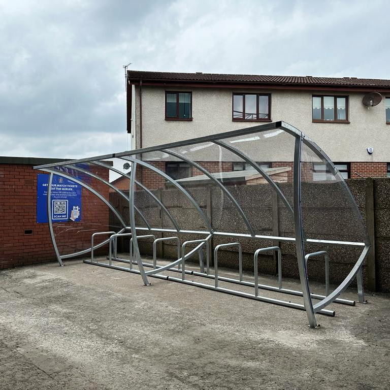Kilmarnock FC Cycle Shelter